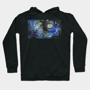 Beholder Baldur's Gate Forgotten Realms Starry Night Hoodie